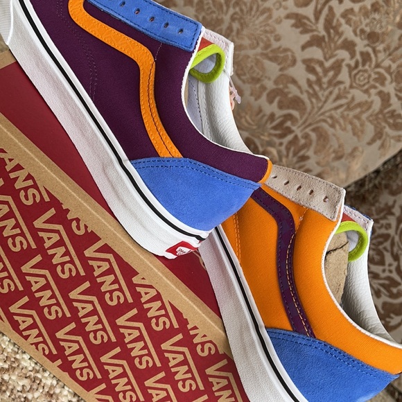 Vans Old Skool Mix & Match Gpjcbgtmr/gold Men’s - Picture 15 of 16